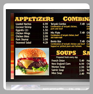 Digital Menu Boards