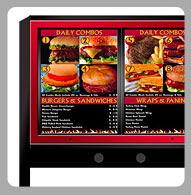 Drive Thru Menu Boards